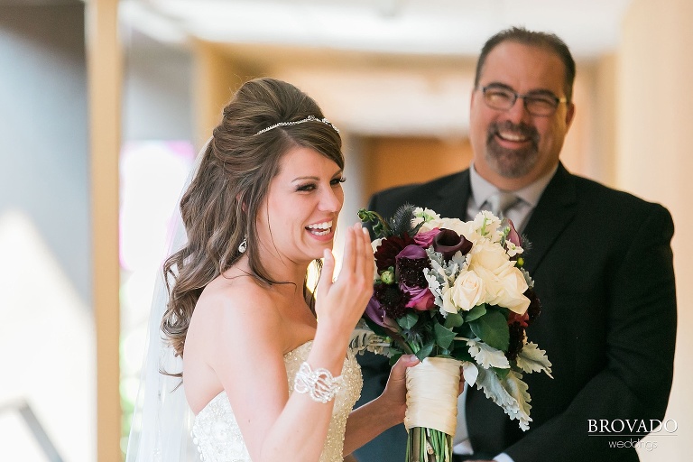 Wedding in Plymouth Minnesota by Preston Palmer of Brovado Weddings