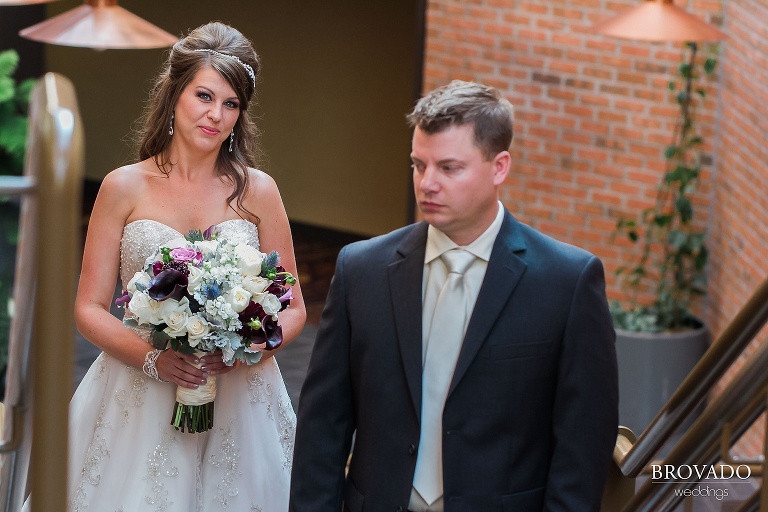 Wedding in Plymouth Minnesota by Preston Palmer of Brovado Weddings