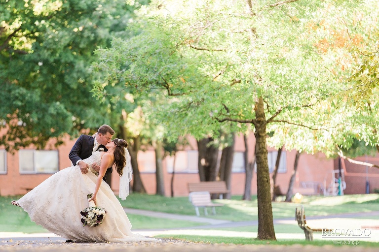 Wedding in Plymouth Minnesota by Preston Palmer of Brovado Weddings