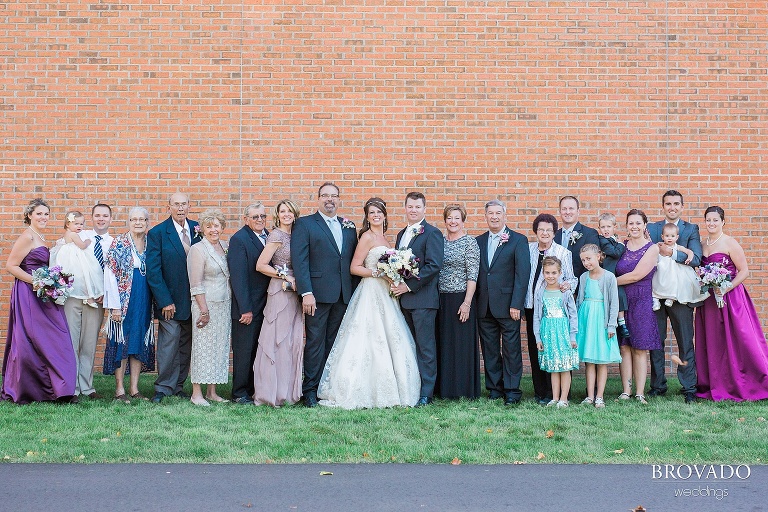 Wedding in Plymouth Minnesota by Preston Palmer of Brovado Weddings