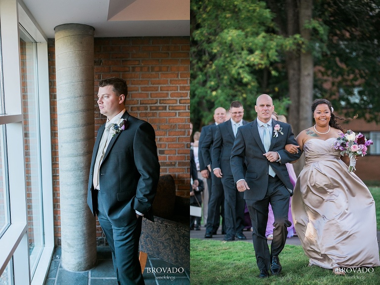 Wedding in Plymouth Minnesota by Preston Palmer of Brovado Weddings