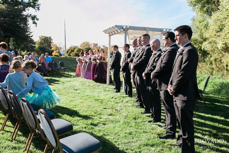 Wedding in Plymouth Minnesota by Preston Palmer of Brovado Weddings