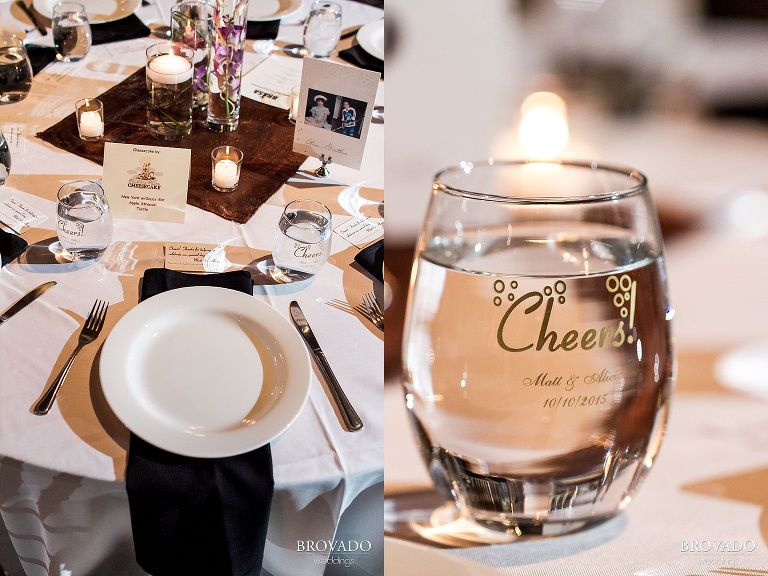 Wedding reception details