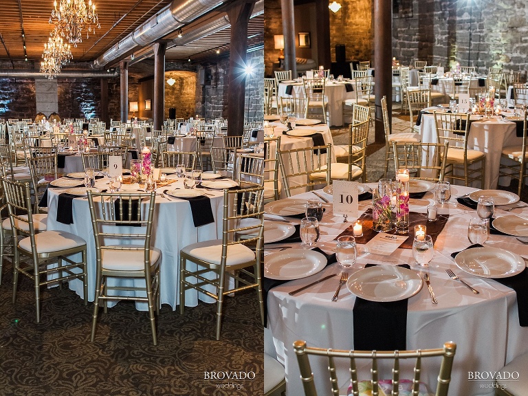 Wedding reception details