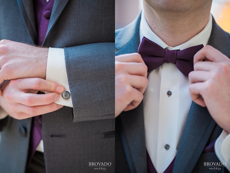 Small, Intimate, autumm themed wedding at the historic gale mansion located in Minneapolis, MN with lots of orange and pink details