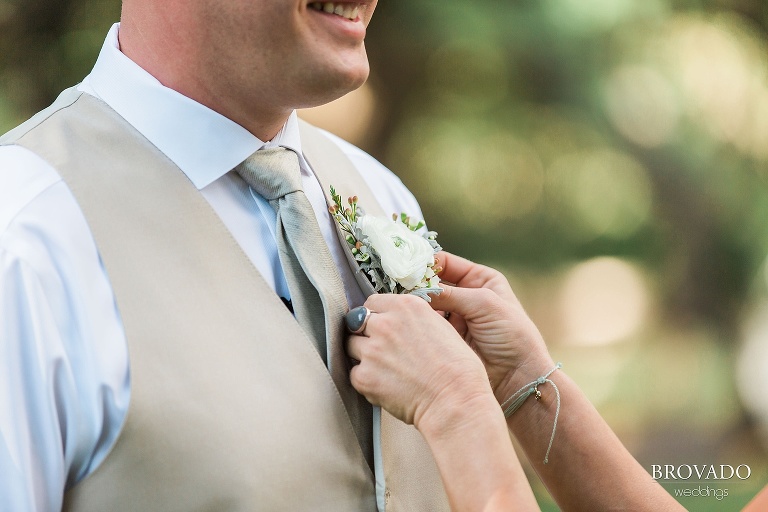 Dreamy Hawaii wedding shot on the shores of Maui by Preston Palmer from Brovado Weddings