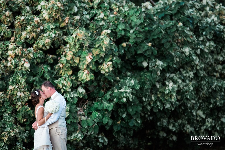 Dreamy Hawaii wedding shot on the shores of Maui by Preston Palmer from Brovado Weddings