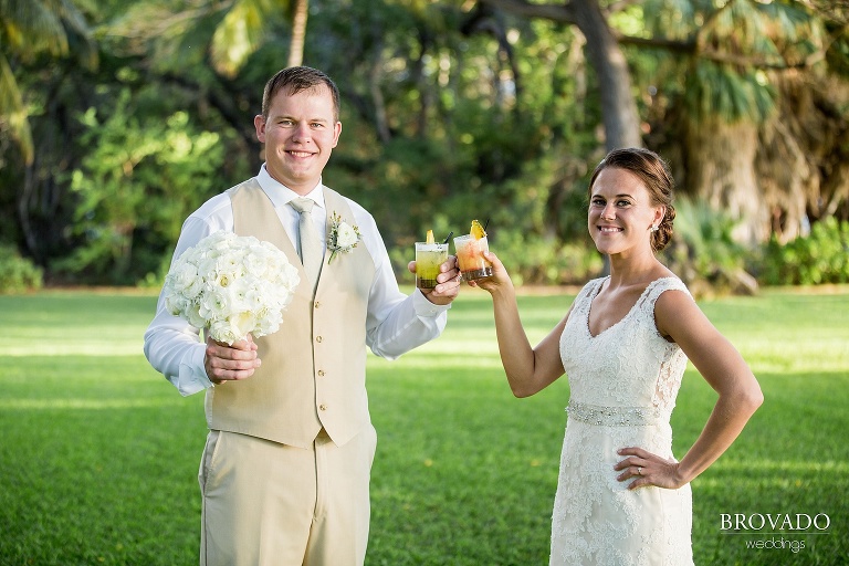 Dreamy Hawaii wedding shot on the shores of Maui by Preston Palmer from Brovado Weddings