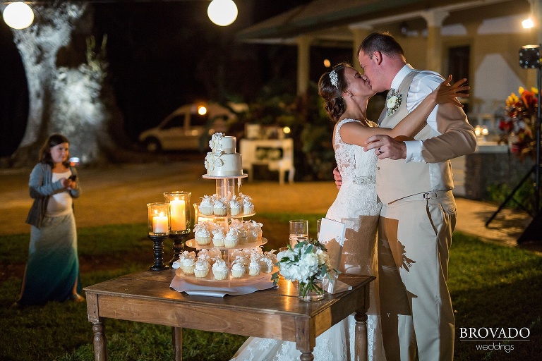 Dreamy Hawaii wedding shot on the shores of Maui by Preston Palmer from Brovado Weddings