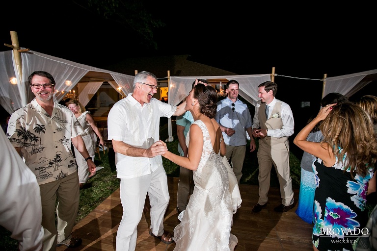 Dreamy Hawaii wedding shot on the shores of Maui by Preston Palmer from Brovado Weddings