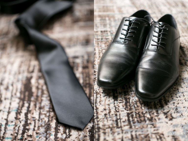 Groom wedding details