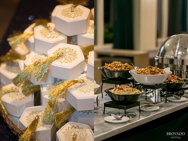 Indian food wedding reception catering