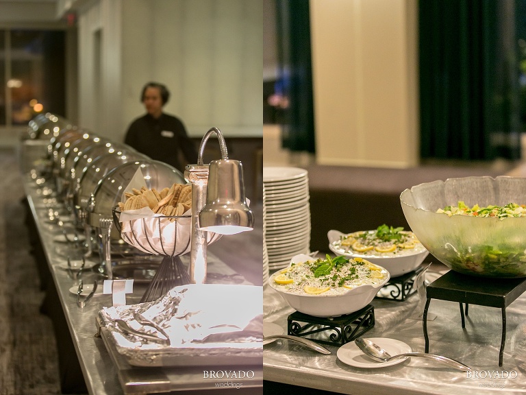 Indian wedding reception food details