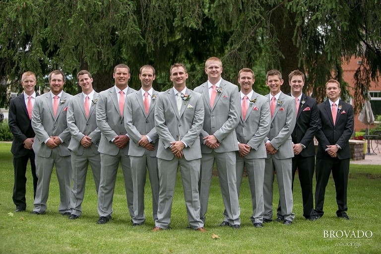 Sarah and Cody's Blog from their winery wisconsin wedding shot b