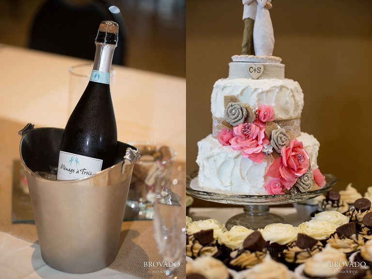 Sarah and Cody's Blog from their winery wisconsin wedding shot b