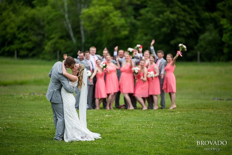 Sarah and Cody's Blog from their winery wisconsin wedding shot b