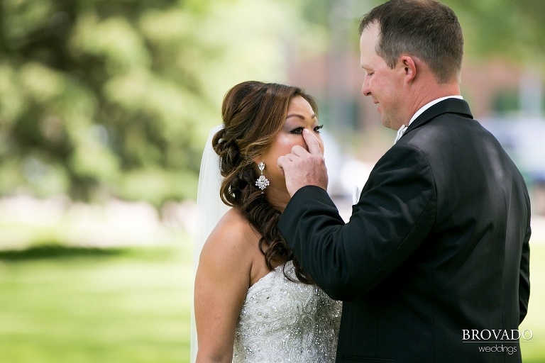 Ashley and Stephen get married in lacrosse wisconsin shot by pre