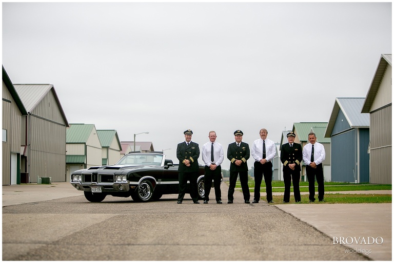 airplane themed wedding, airport, hanger, wedding photographer, pilots, themed weddings, brovado wedding 