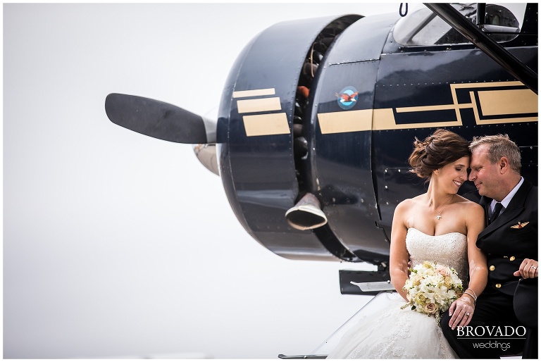 airplane themed wedding, airport, hanger, wedding photographer, pilots, themed weddings, brovado wedding 