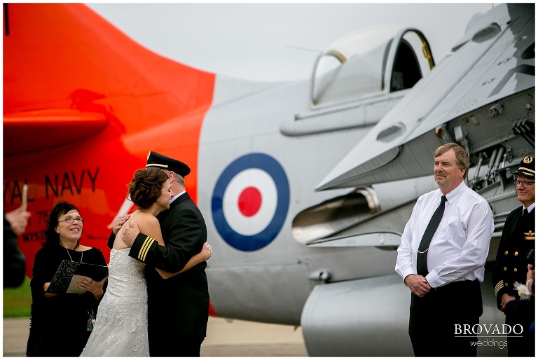 airplane themed wedding, airport, hanger, wedding photographer, pilots, themed weddings, brovado wedding 