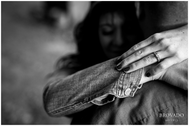 fall engagement shoot, engaged couple, fall leaves, sweaters, engagement photos by the lake, engagement photos in the city, silver diamond engagment ring