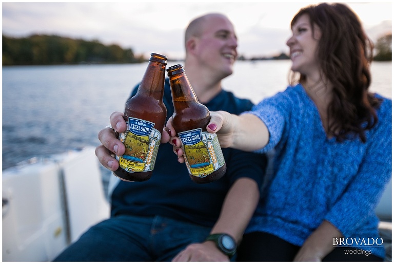 fall engagement shoot, engaged couple, fall leaves, sweaters, engagement photos by the lake, engagement photos in the city, silver diamond engagment ring