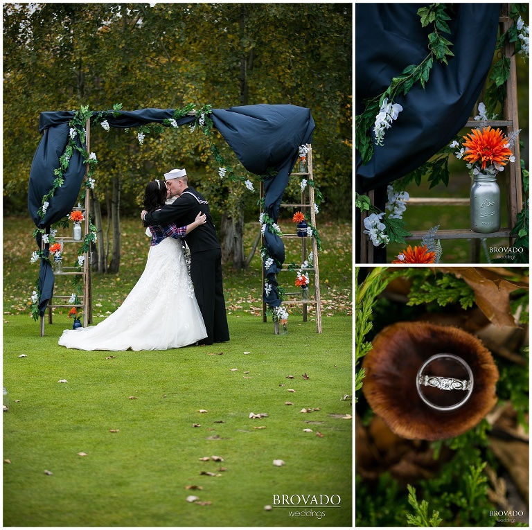 fall weddings, fall colors,love, style, haooiness, flannel, pumkins, navy husband, golf course wedding, 
