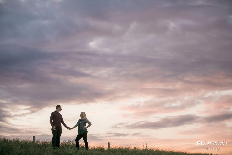 Duluth engagement photos, lake superior engagement shoot, engagement photos on the lake