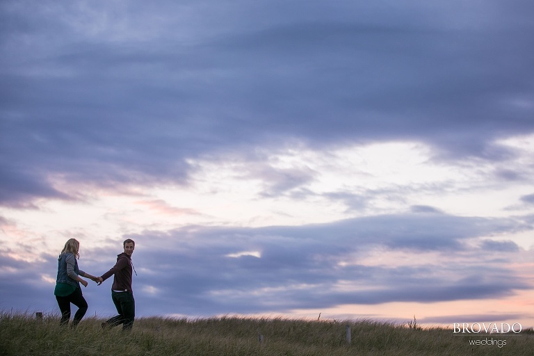 Duluth engagement photos, lake superior engagement shoot, engagement photos on the lake