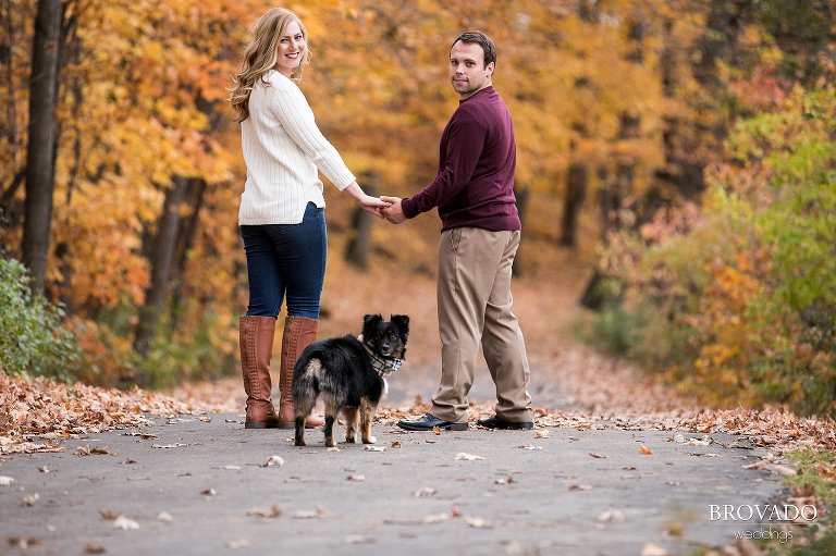 engagements, fall, love, couple, prettyleaves,