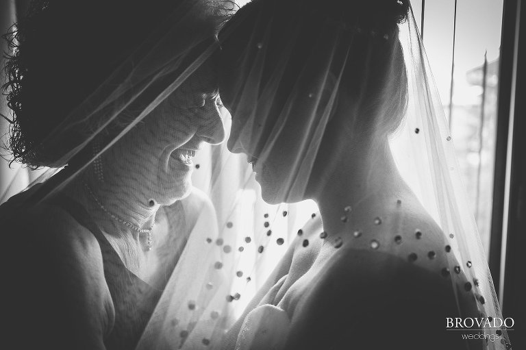 Heidi laughing with her mom