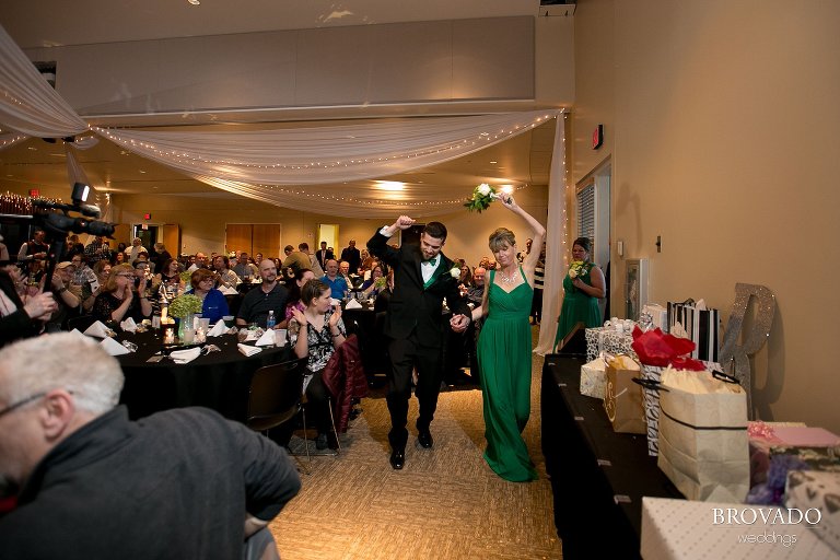 Dancing grand entrance