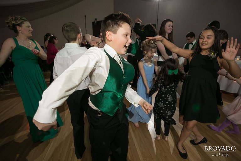 ring bearer dancing