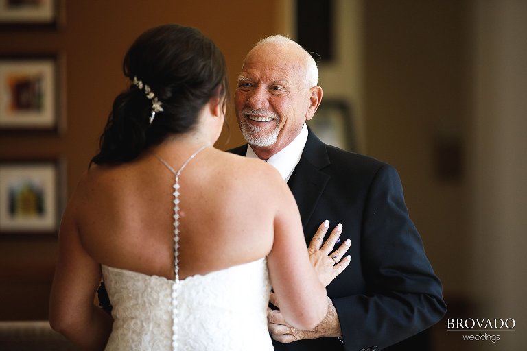 First look between Daniel and Sally