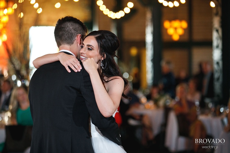 Laura and Michael's first dance