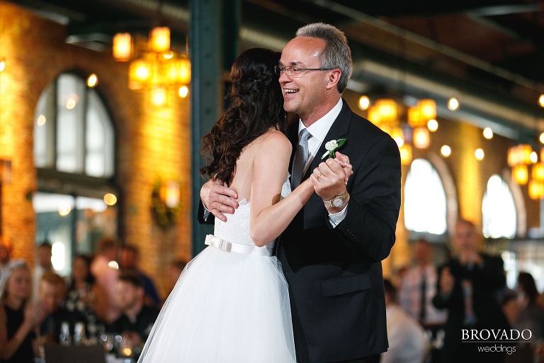 Laura's first dance with her father
