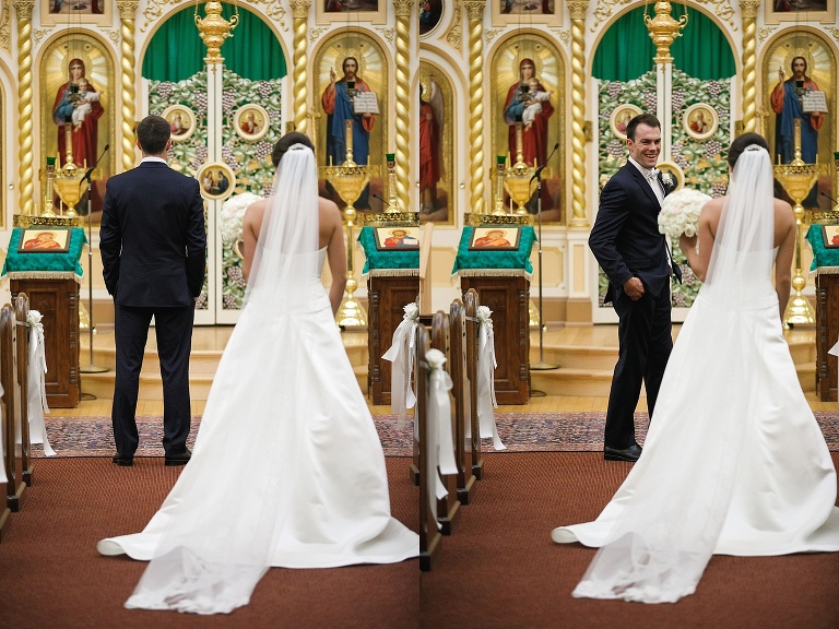 First look in catholic church