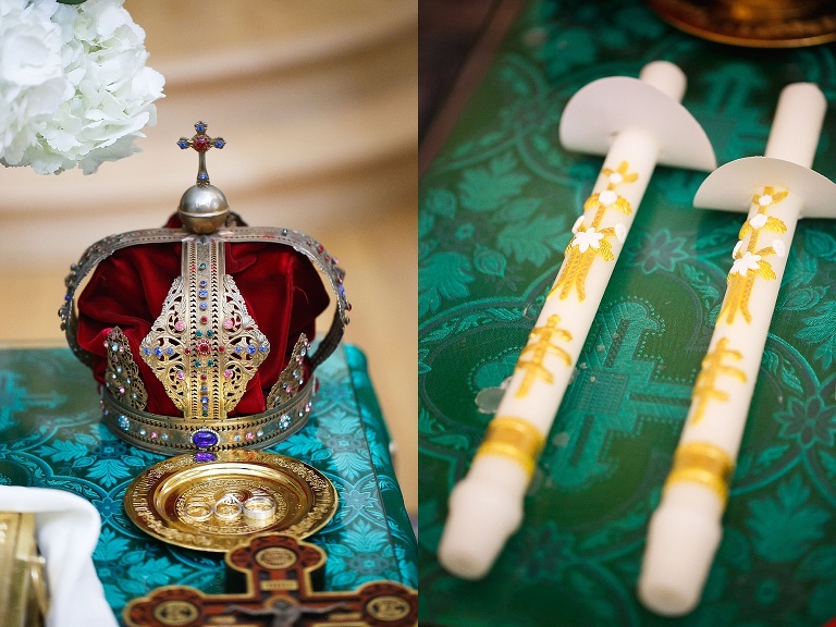 Catholic wedding detail closeups