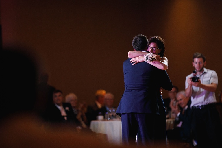 Groom and mom's first dance