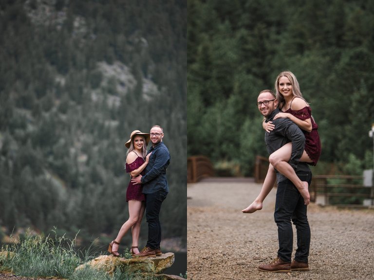 Fun filled denver engagement