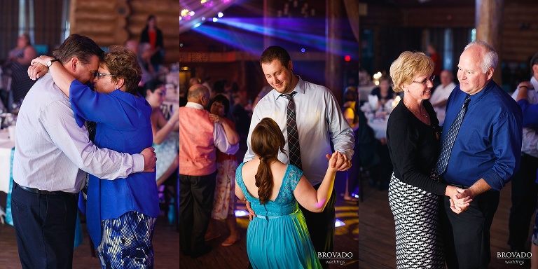 Couple on the glenhaven dance floor