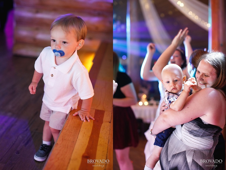 Babies on the dance floor