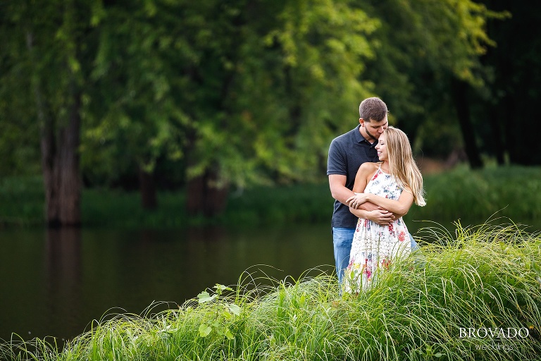 Natalie and Josh's st croix river engagement