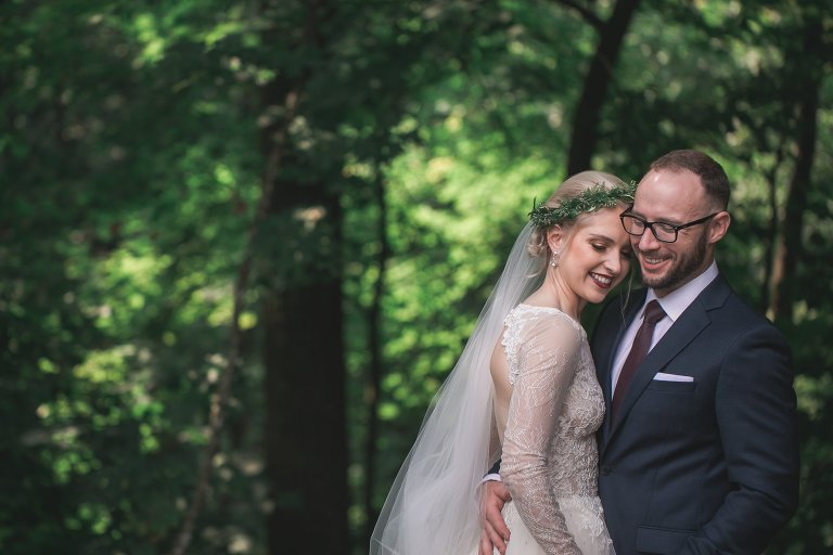 Zach and Coty embracing