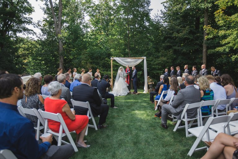 Farm wedding for Zach and Coty
