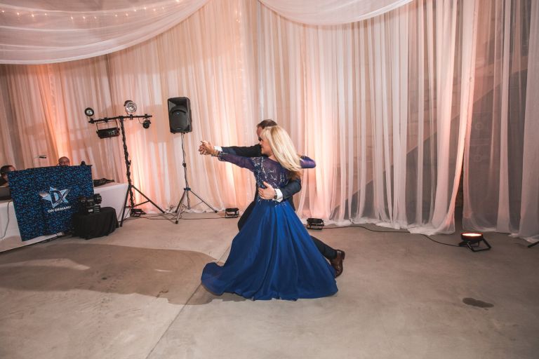 Zach and mother of the bride's first dance