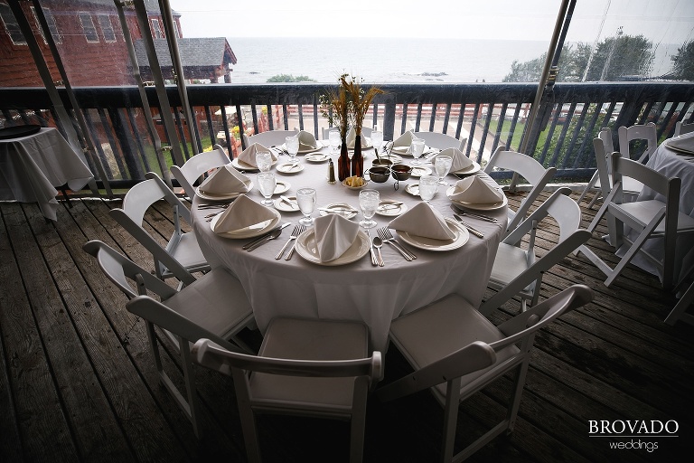 Lutsen Resort dinner table detail
