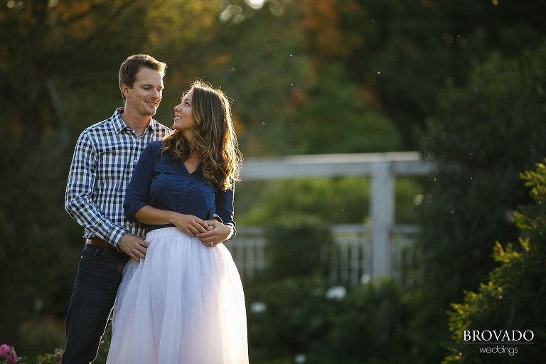 Sunset engagement with Hannah and Jason