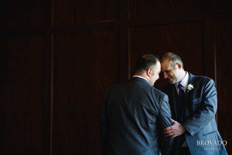 Gay Harry Potter themed wedding photography at Wayzata Country Club