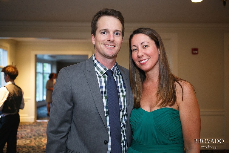 Clients Hannah and Jason at Tom and Zach's wedding